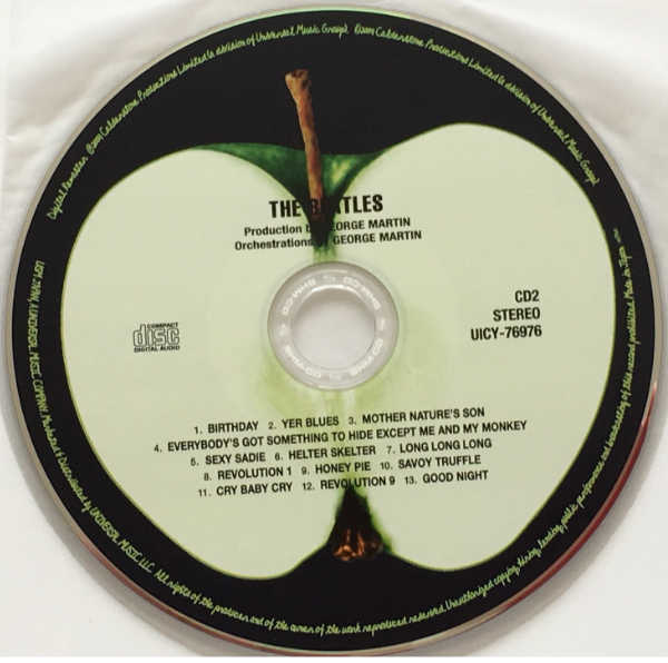 CD 2, Beatles (The) - The Beatles (aka The White Album) [Encore Pressing]